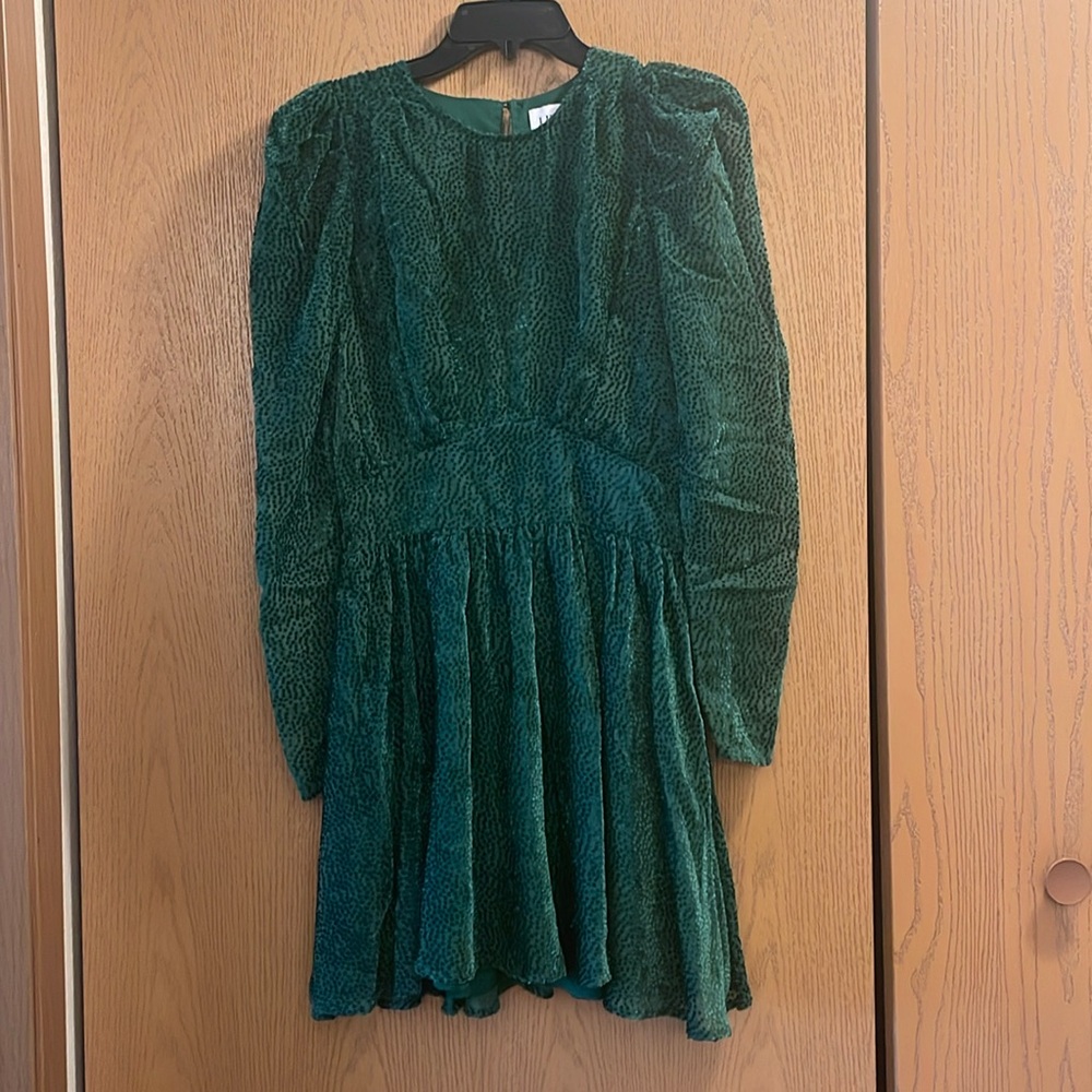 LINI Green Minidress